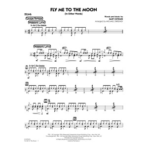Fly Me To The Moon (In Other Words) (arr. Michael Sweeney) - Drums