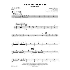 Fly Me To The Moon (In Other Words) (arr. Michael Sweeney) - Aux Percussion