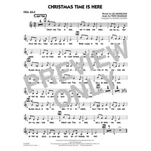 Christmas Time Is Here (arr. Roger Holmes) - Vocal Solo