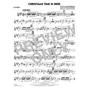 Christmas Time Is Here (arr. Roger Holmes) - Alto Sax 1