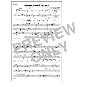 Moulin Rouge Opener - Bb Clarinet
