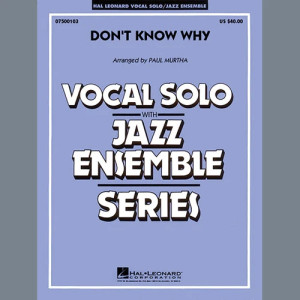 Don't Know Why (arr. Paul Murtha) - Guitar