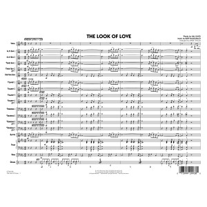 The Look of Love (arr. Mark Taylor) - Full Score