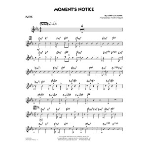 Moment's Notice (arr. Mark Taylor) - Guitar