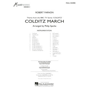 Colditz March (arr. Philip Sparke) - Conductor Score (Full Score)