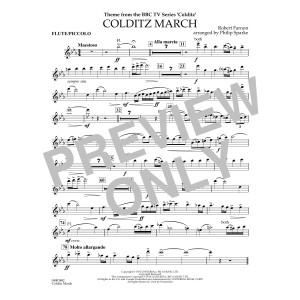 Colditz March (arr. Philip Sparke) - Flute/Piccolo