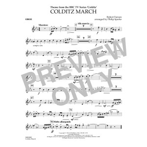 Colditz March (arr. Philip Sparke) - Oboe