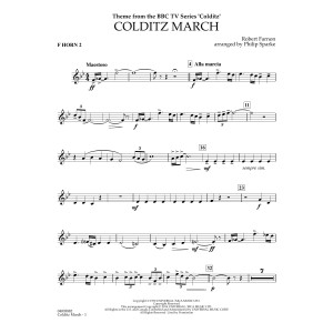 Colditz March (arr. Philip Sparke) - F Horn 2