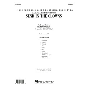 Send in the Clowns (from A Little Night Music) (arr. Bob Krogstad) - Full Score