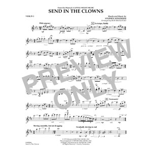Send in the Clowns (from A Little Night Music) (arr. Bob Krogstad) - Violin 1