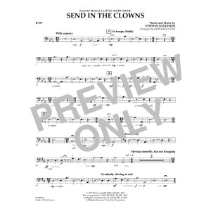 Send in the Clowns (from A Little Night Music) (arr. Bob Krogstad) - Bass