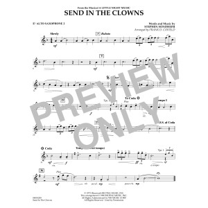 Send in the Clowns (from A Little Night Music) (arr. Frank Cofield) - Eb Alto Saxophone 2