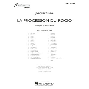 La Procession du Rocio (arr. Alfred Reed) - Conductor Score (Full Score)