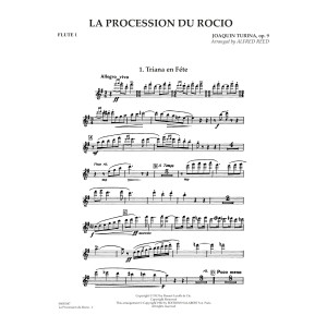 La Procession du Rocio (arr. Alfred Reed) - Flute 1