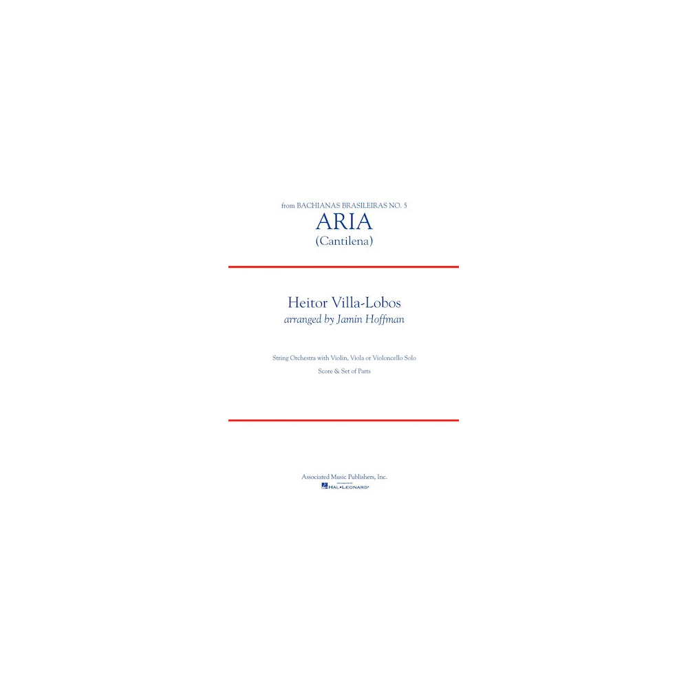 Aria (Cantilena) (arr. Jamin Hoffman) - Full Score