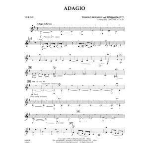 Adagio (arr. Jamin Hoffman) - Violin 2