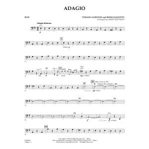 Adagio (arr. Jamin Hoffman) - Bass