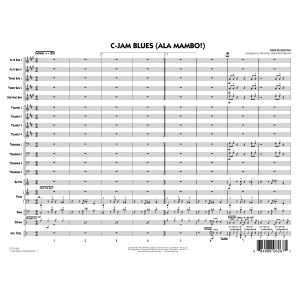 C-Jam Blues (ala Mambo!) (arr. Michael Philip Mossman) - Conductor Score (Full Score)