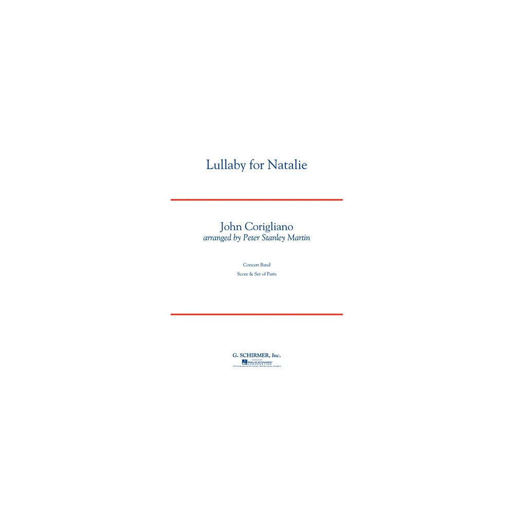 Lullaby for Natalie (arr. Peter Stanley Martin) - Conductor Score (Full Score)