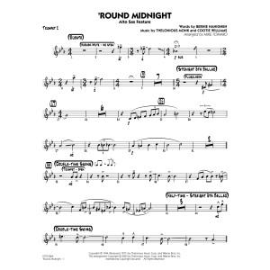 'Round Midnight (arr. Mike Tomaro) - Trumpet 2