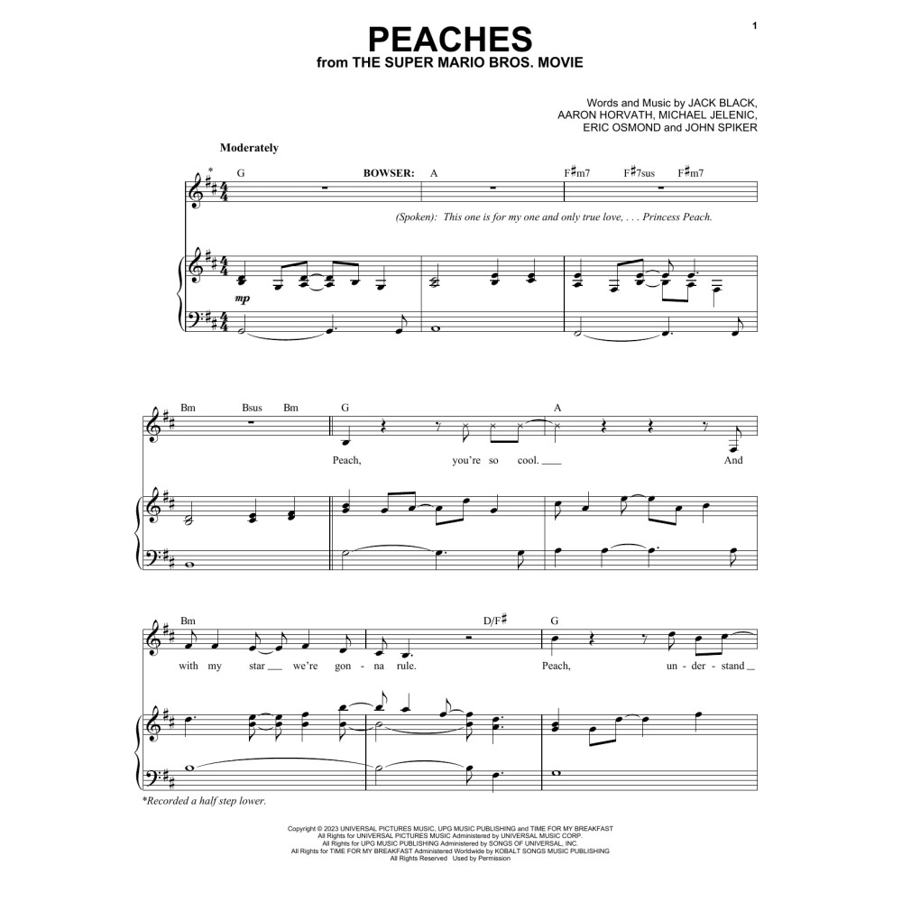 Peaches (from The Super Mario Bros. Movie)
