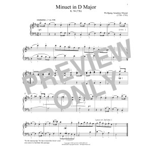 Minuet in D Major, K. 94 (73h)