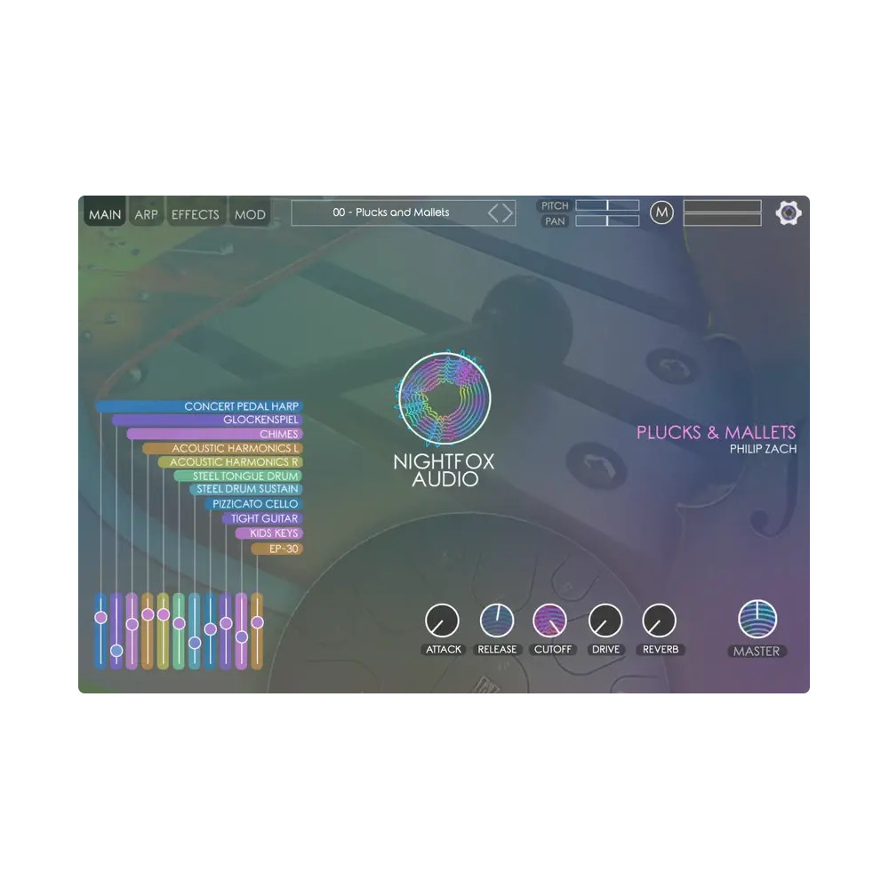 Nightfox Audio Plucks and Mallets