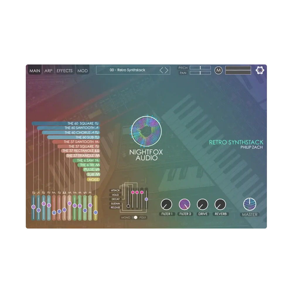 Nightfox Audio Nightfox Retro Synthstack