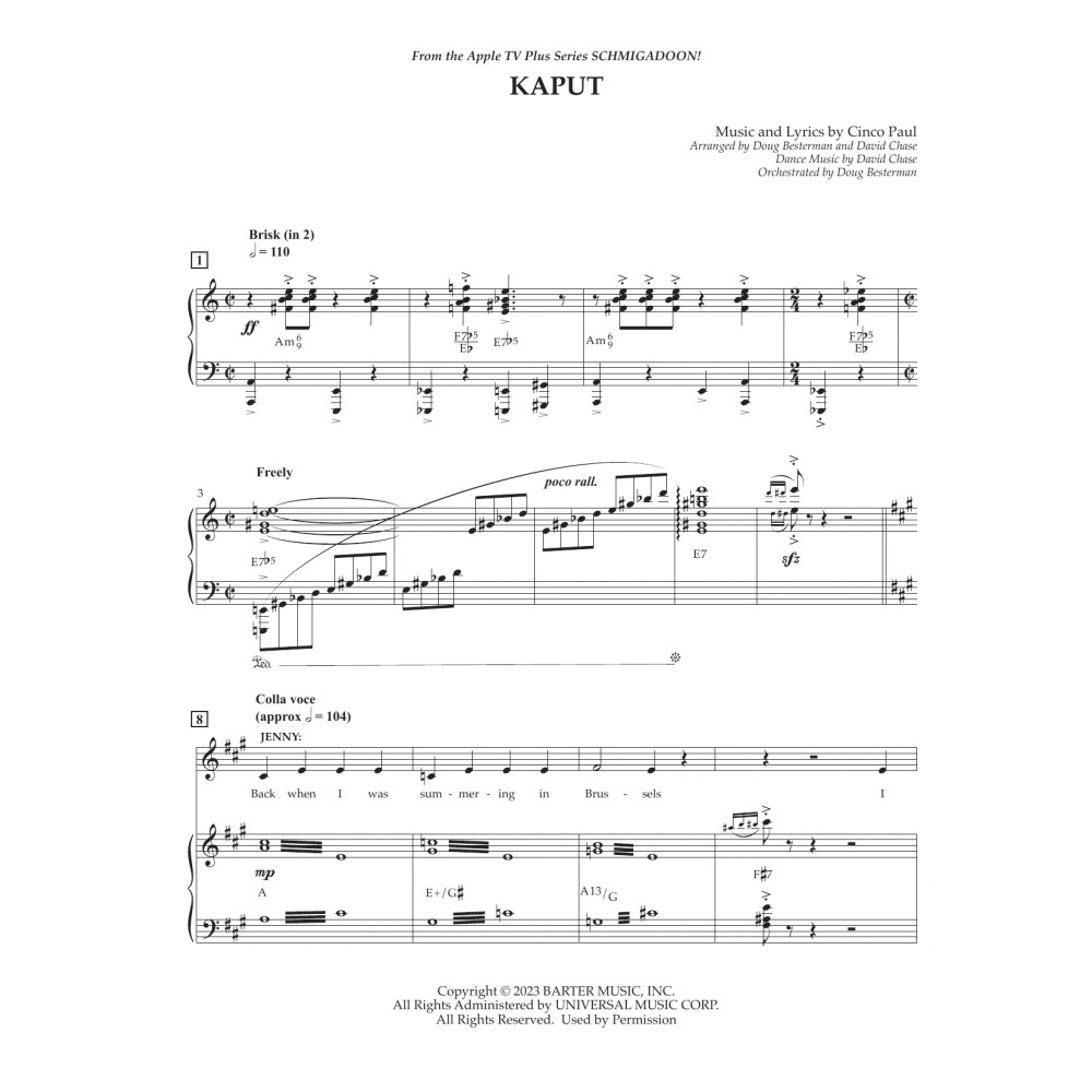 Kaput (from Schmigadoon! Season 2)