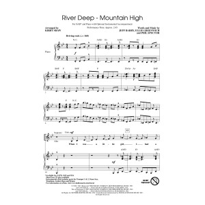 River Deep - Mountain High (arr. Kirby Shaw)