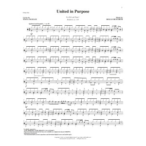 United in Purpose - Drum Set