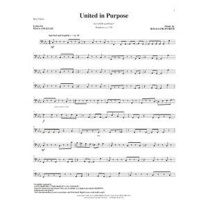 United in Purpose - Bass