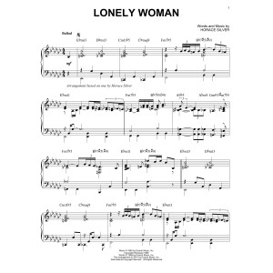Lonely Woman (arr. Brent Edstrom)