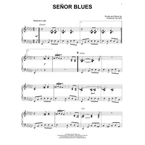 Señor Blues (arr. Brent Edstrom)