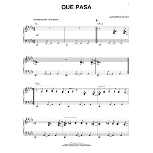 Que Pasa (arr. Brent Edstrom)