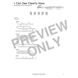 I Can See Clearly Now