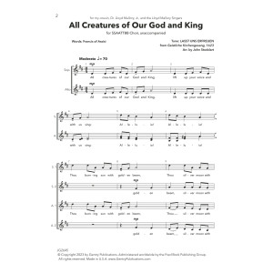 All Creatures of Our God And King (arr. John Stoddart)