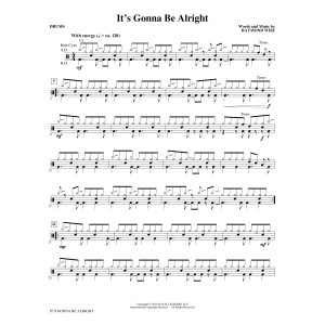 It's Gonna Be Alright - Drums