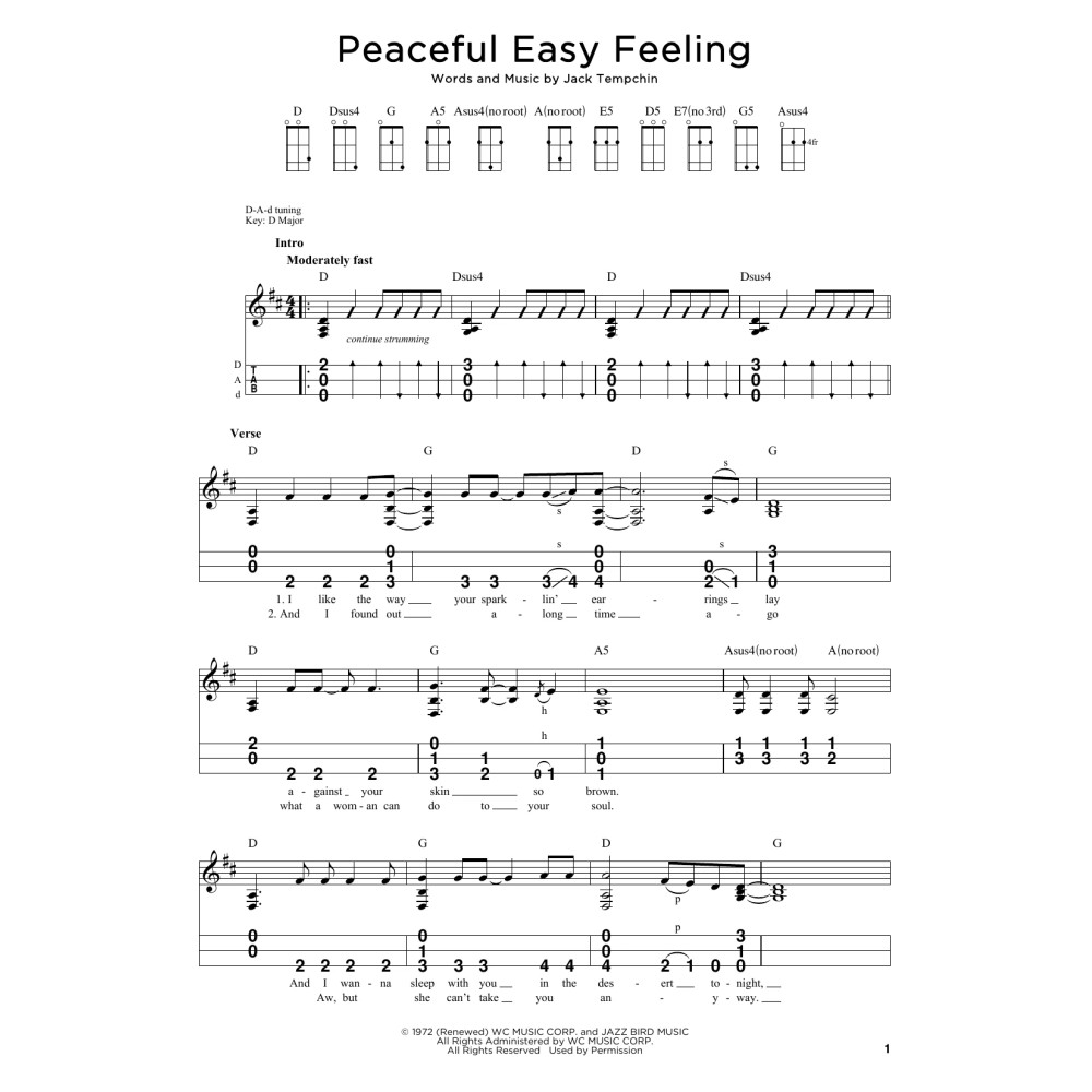Peaceful Easy Feeling