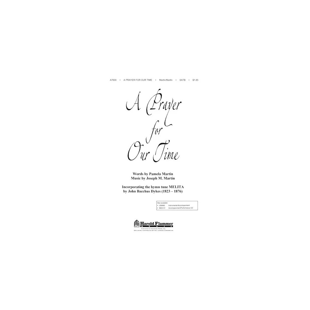 A Prayer For Our Time (arr. Brant Adams)