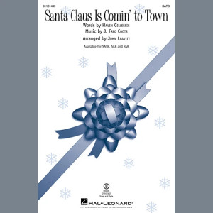 Santa Claus Is Comin' To Town (arr. John Leavitt) - Percussion 1 & 2