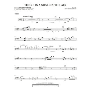 There Is A Song In The Air - Cello
