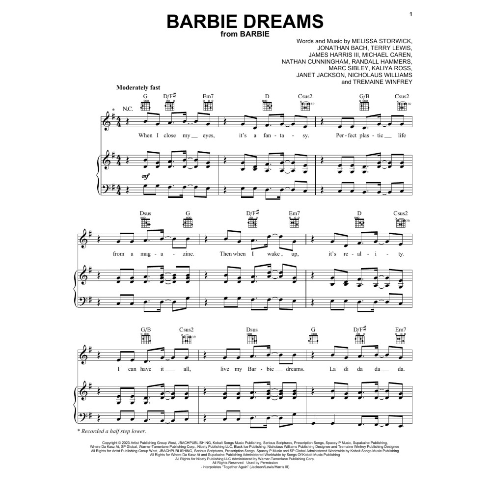 Barbie Dreams (from Barbie) (feat. Kaliii)