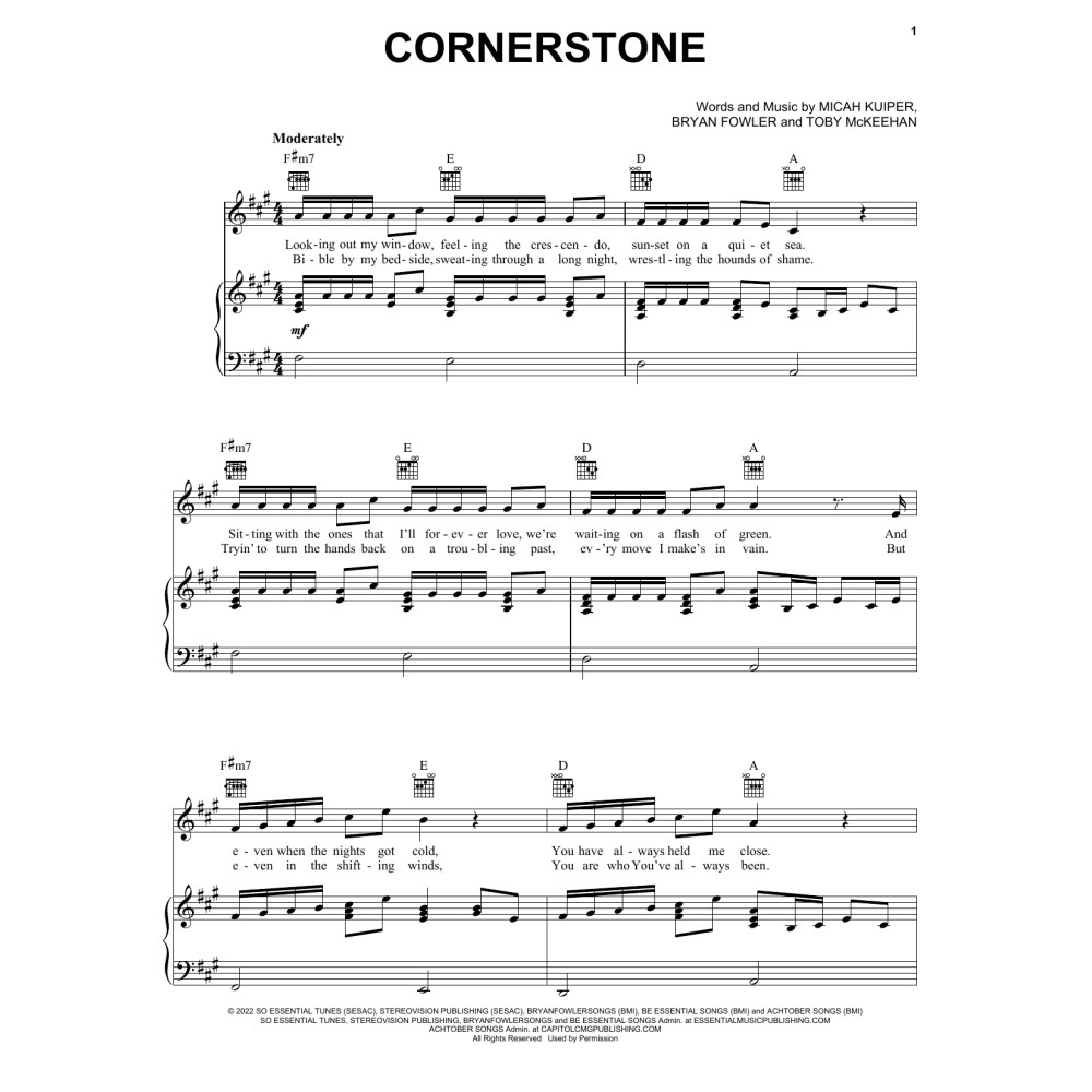 Cornerstone (feat. Zach Williams)
