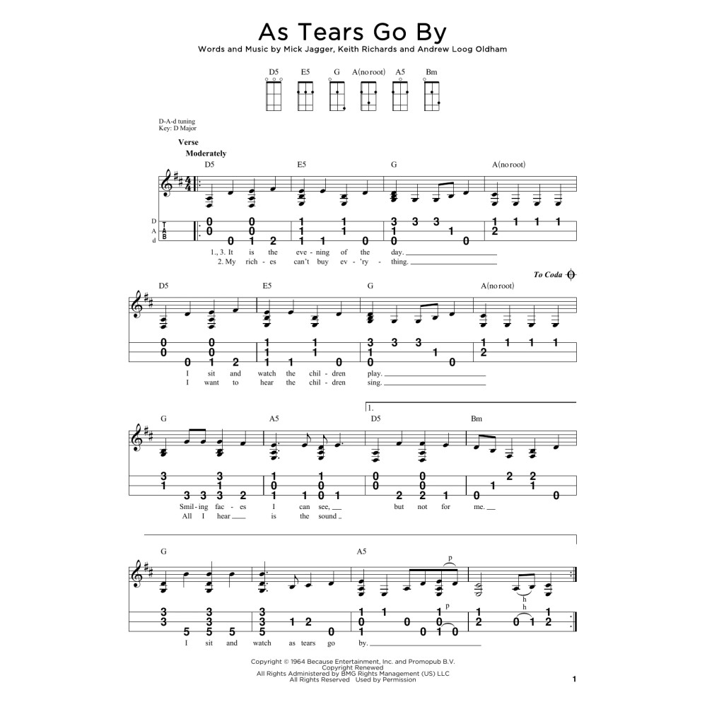 As Tears Go By