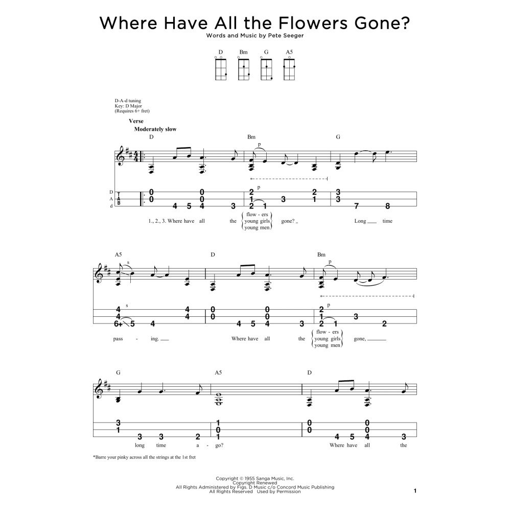 Where Have All The Flowers Gone?