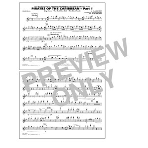 Pirates Of The Caribbean (Part 1) (arr. Brown) - Flute/Piccolo