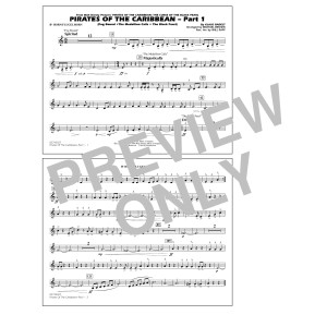Pirates Of The Caribbean (Part 1) (arr. Brown) - Bb Horn/Flugelhorn
