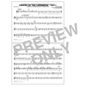 Pirates Of The Caribbean (Part 1) (arr. Brown) - Baritone T.C.