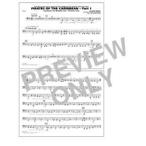 Pirates Of The Caribbean (Part 1) (arr. Brown) - Tuba